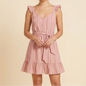 Love Riche Blush Babydoll Dress
